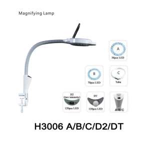 H3006A Clip-on Magnifying Lamp